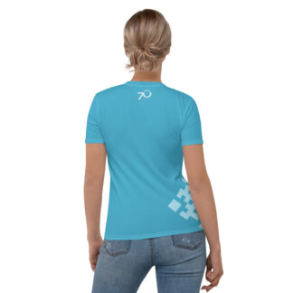 ALA70 Women's Crew Neck T-shirt (Blue)